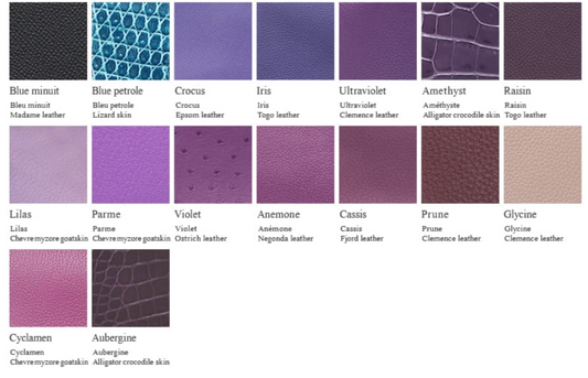 Hermès Color Chart