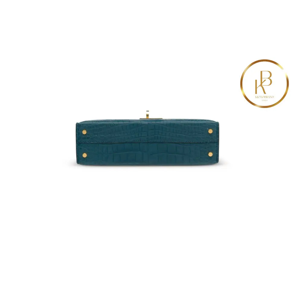 Kelly 20 Mini Ii Colvert Alligator Ghw Handbags