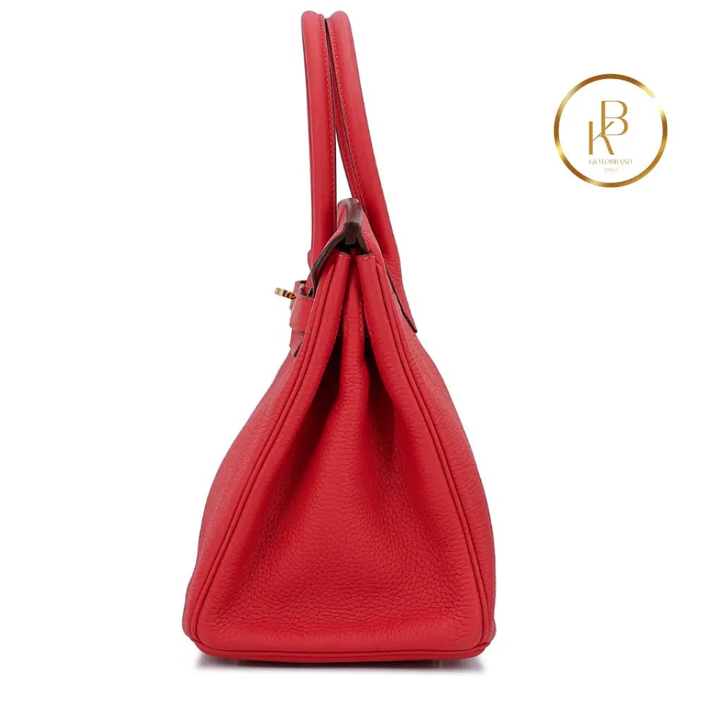 Birkin 30 Rouge Tomate Togo Handbags
