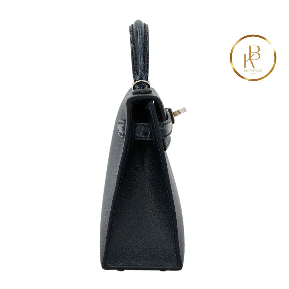 Kelly 20 Mini Ii Touch Vert Rousseau Madame Handbags