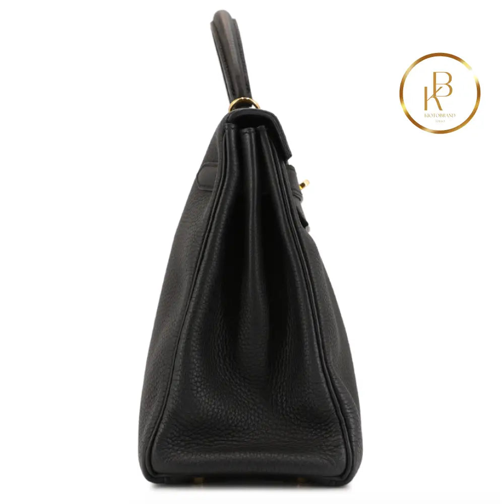 Kelly 32 Black Togo Ghw Handbags