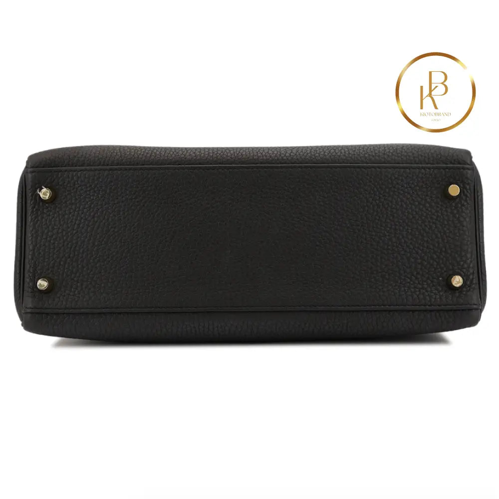 Kelly 32 Black Togo Ghw Handbags