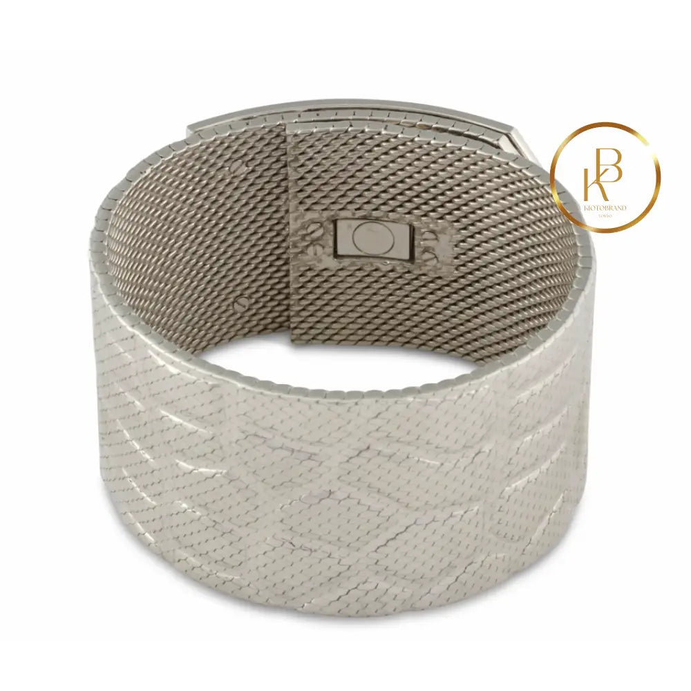 Kelly Diamond Bracelet Alligator Embossed