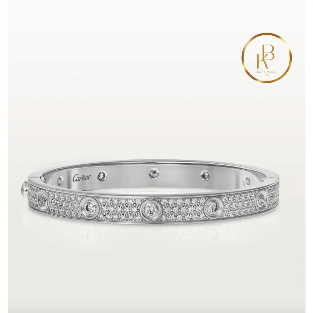 Love Bracelet Diamond-Paved Bracelet
