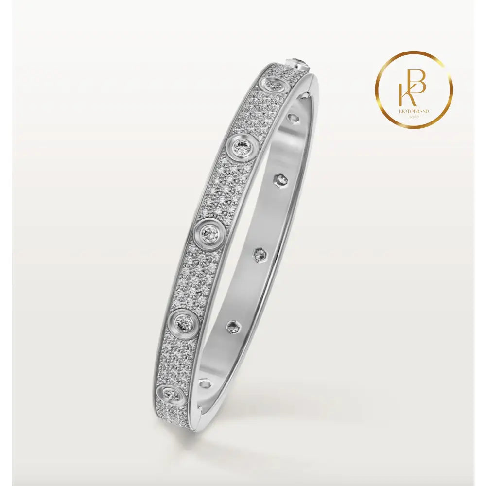 Love Bracelet Diamond-Paved Bracelet