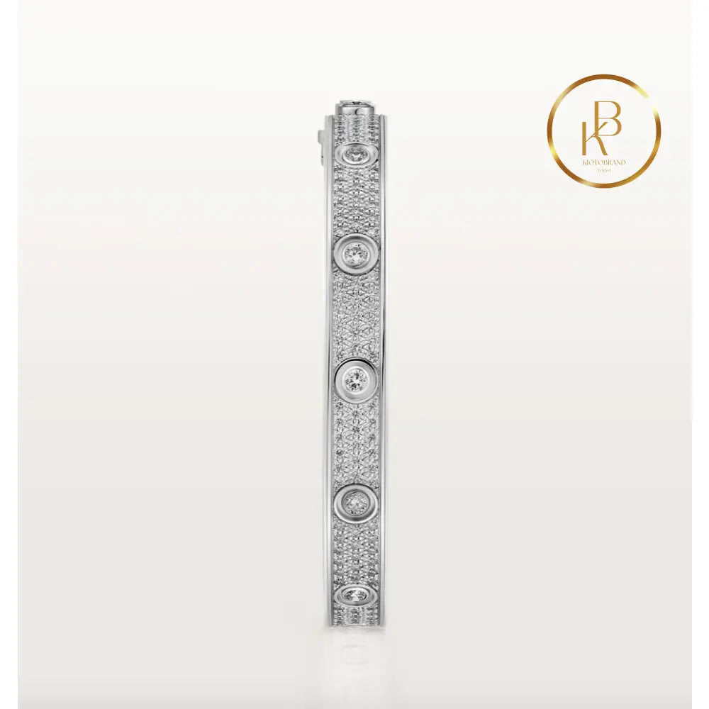 Love Bracelet Diamond-Paved Bracelet