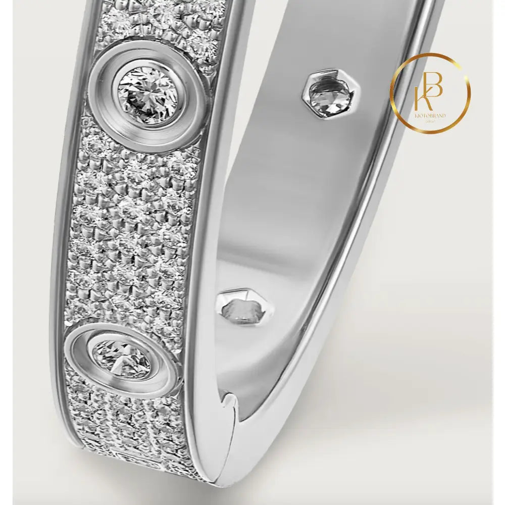 Love Bracelet Diamond-Paved Bracelet