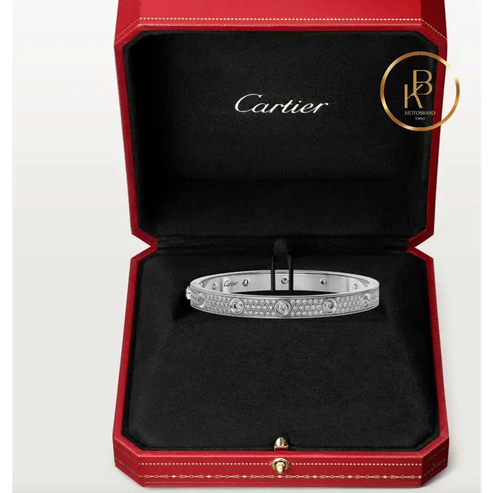 Love Bracelet Diamond-Paved Bracelet