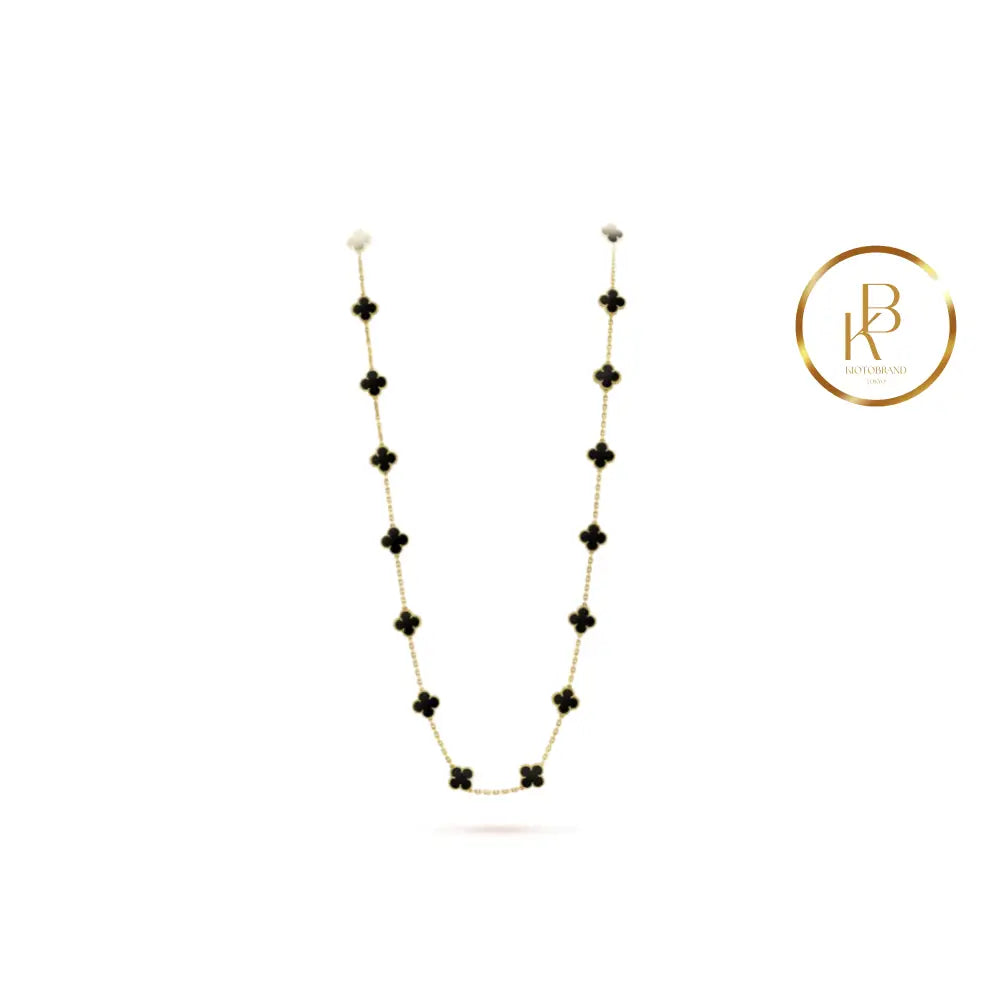 Vintage Alhambra Long Necklace 20 Motifs