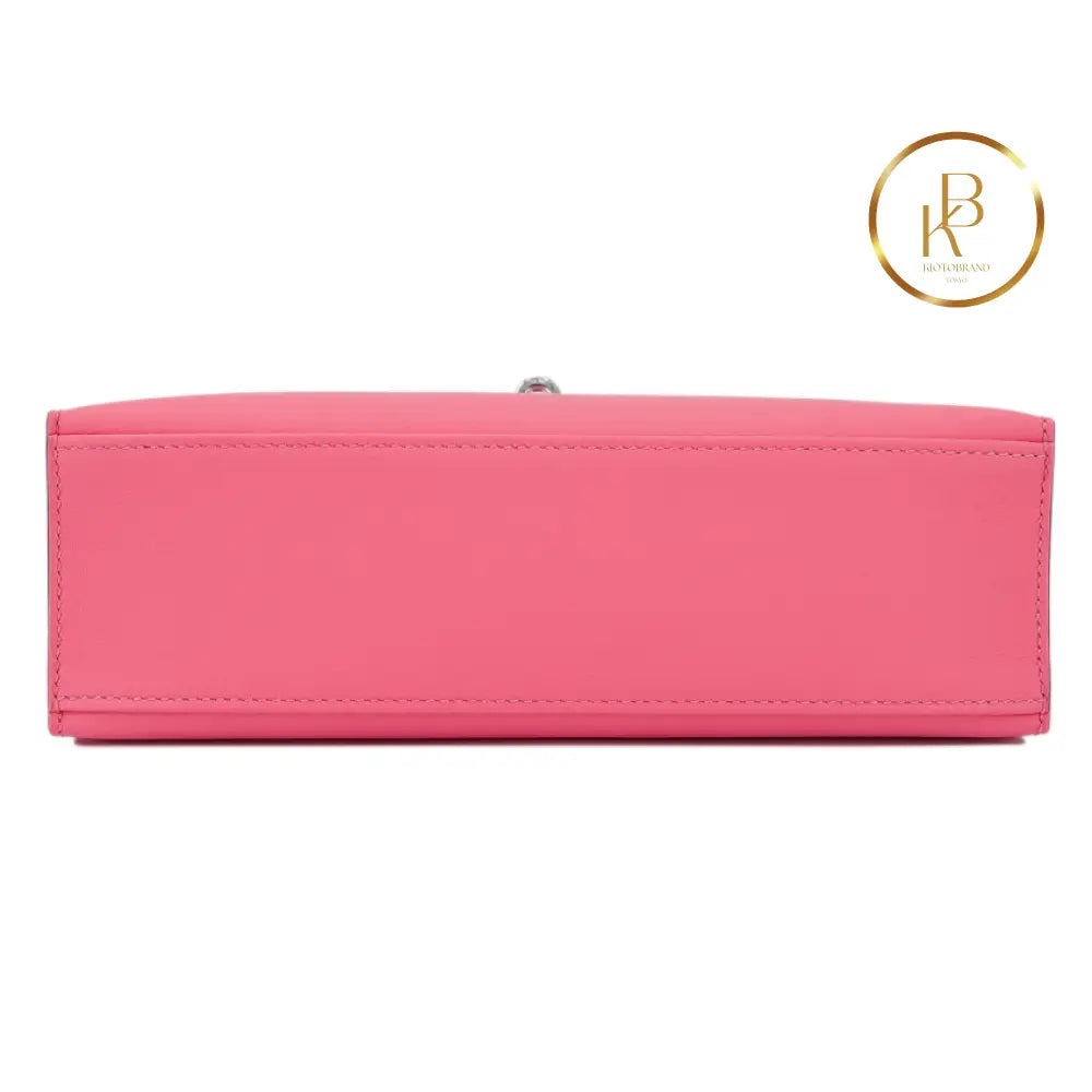 Kelly Pochette Rose Azalee Swift Handbags