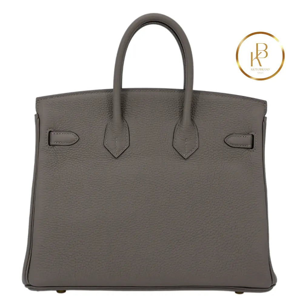 Birkin 25 Gris Meyer Togo Handbags