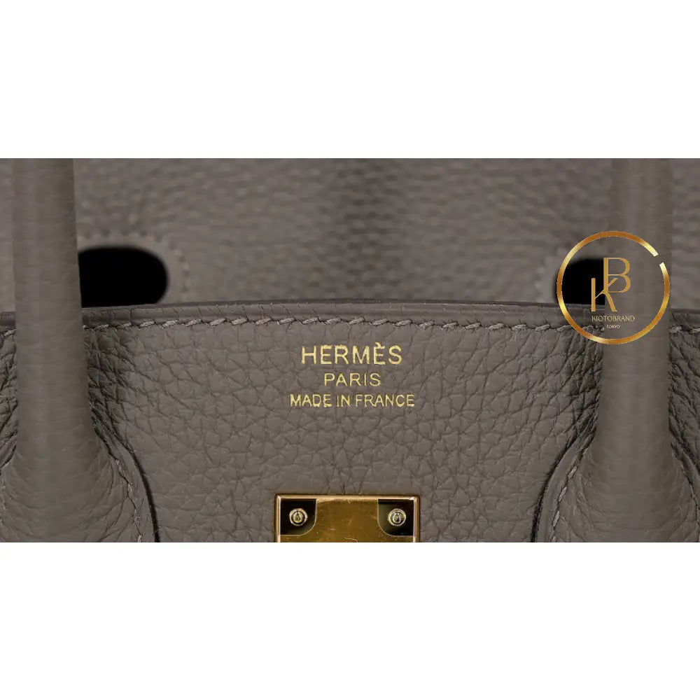 Birkin 25 Gris Meyer Togo Handbags
