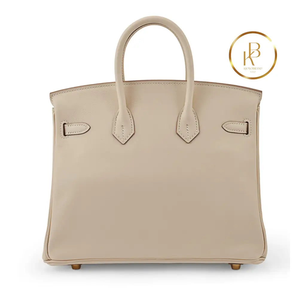 Birkin 25 Craie Swift Ghw Handbags