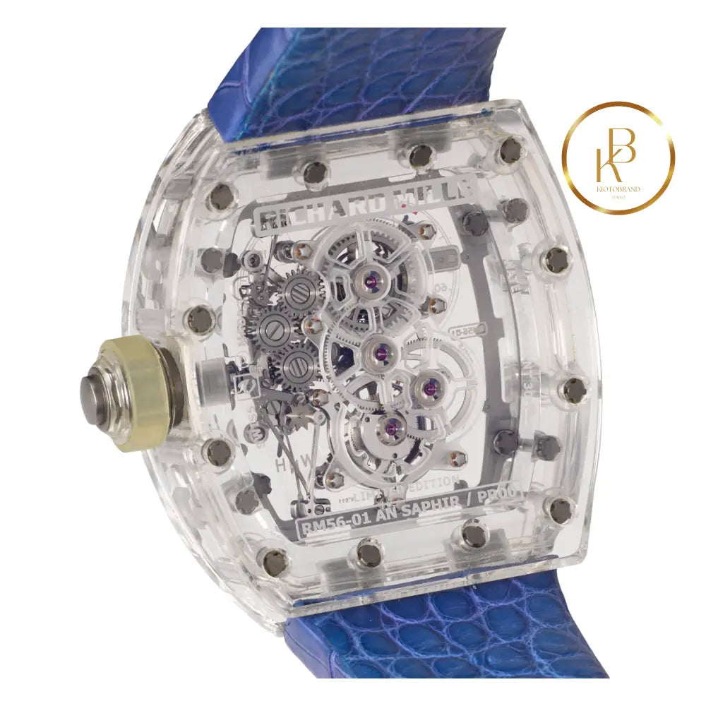 Richard Mille Extremely Rare Transparent Sapphire Crystal & Titanium Limited Edition Watches