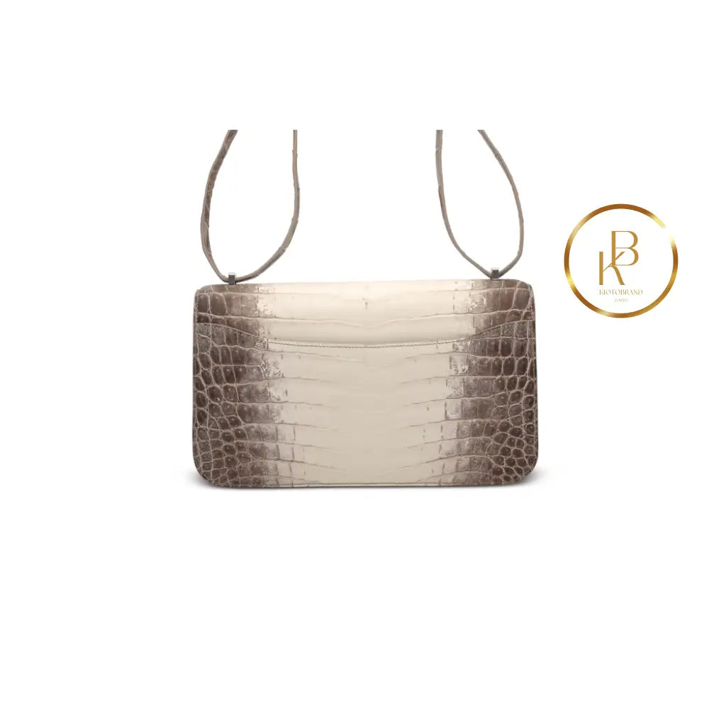 Constance Èlan Matte Himalaya Niloticus Palladium Handbags