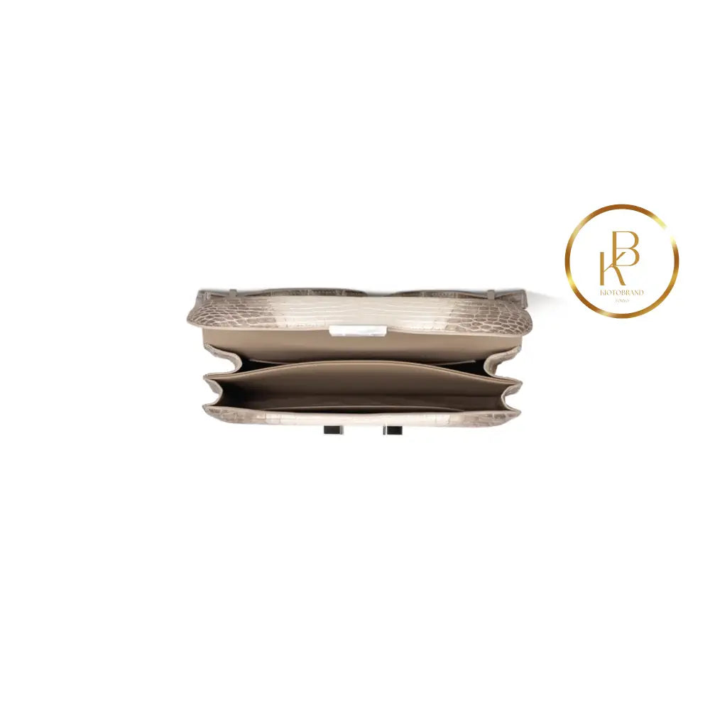Constance Èlan Matte Himalaya Niloticus Palladium Handbags