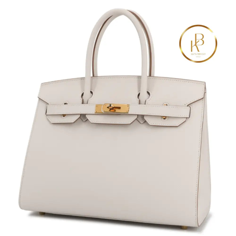 Birkin 30 Gris Pale Epsom Handbags