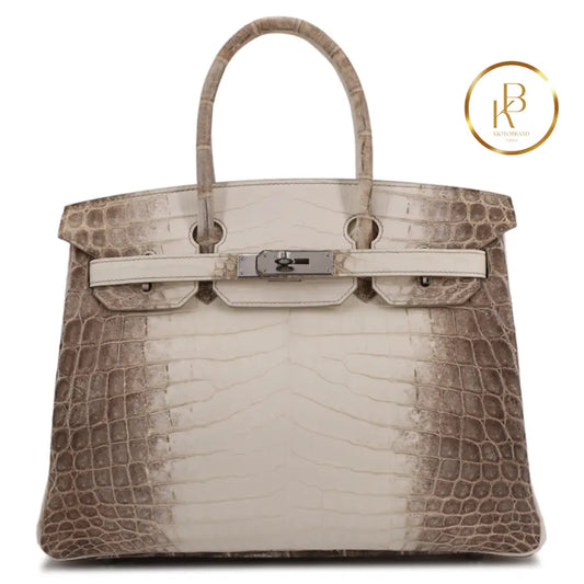 Birkin 30 Himalaya Matte Niloticus Croc Handbags