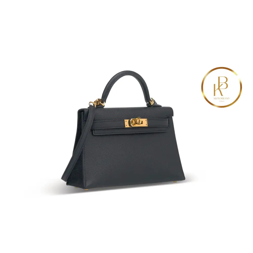 Kelly 20 Black Epsom Ghw Handbags