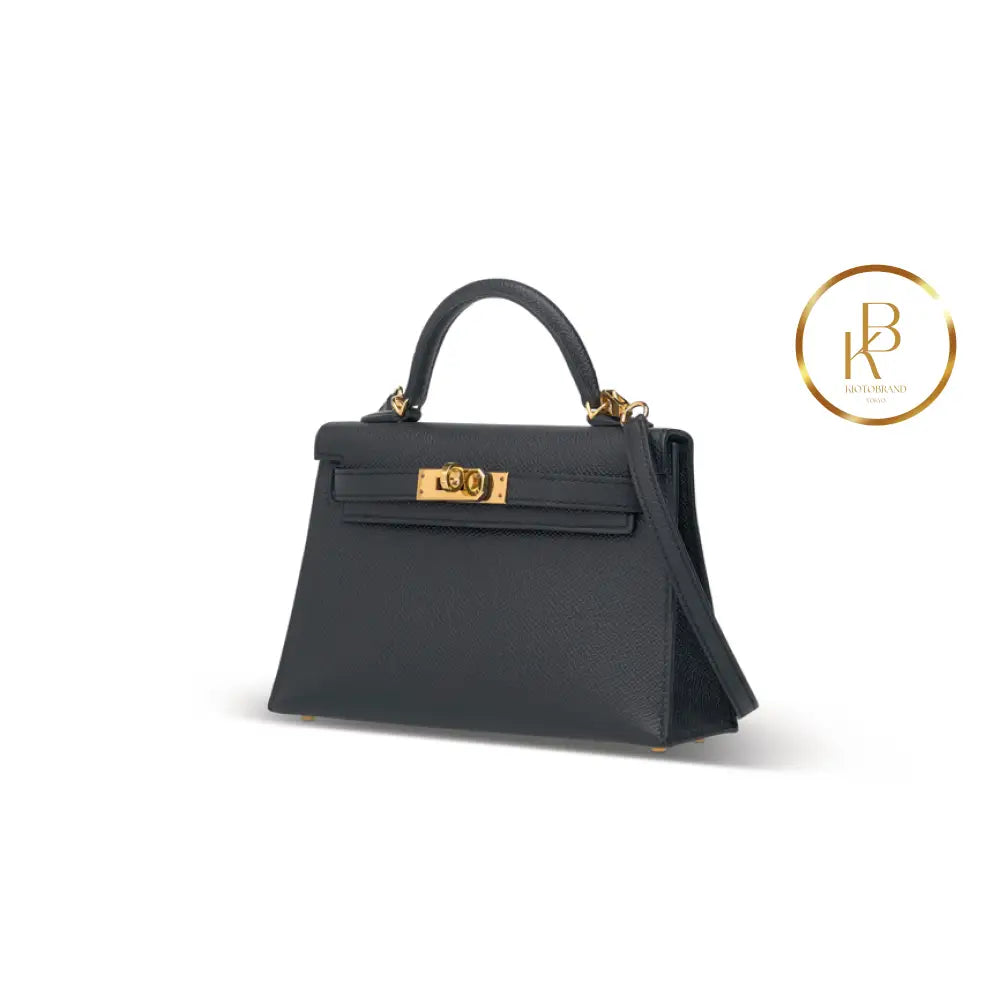 Kelly 20 Black Epsom Ghw Handbags