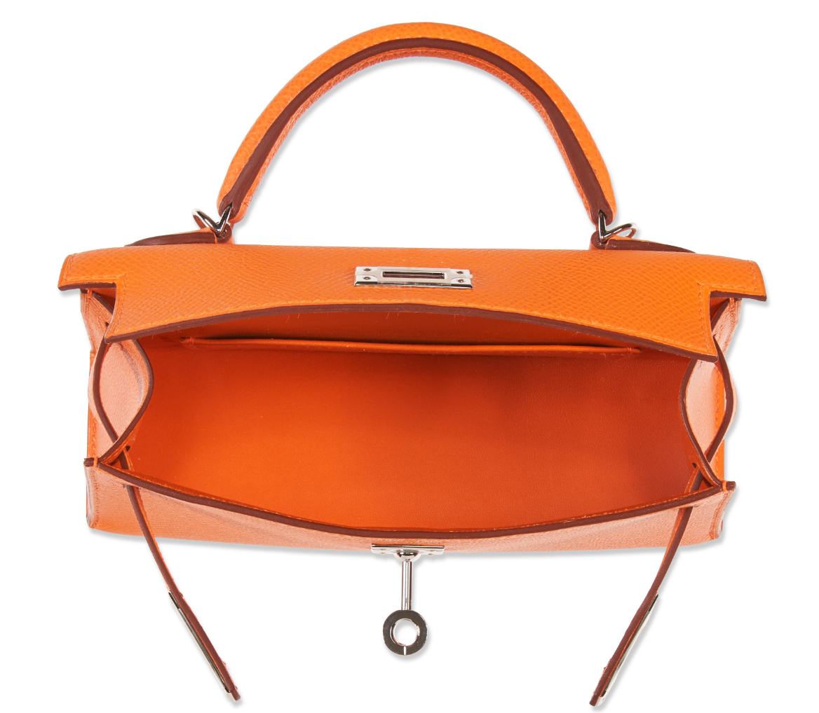 Kelly 20 Ii Mini Orange H Epsom Handbags
