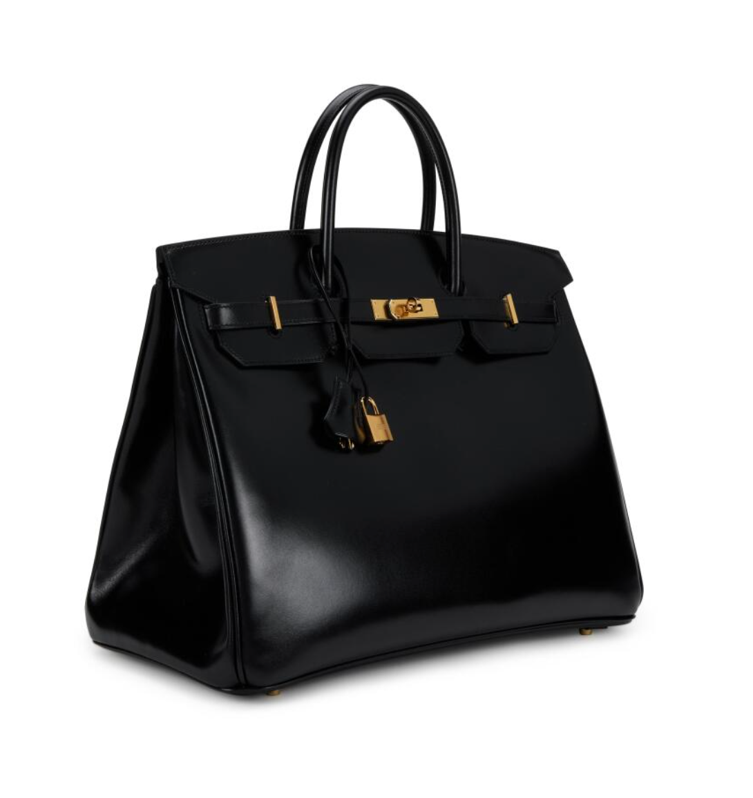 Birkin 40 Black Box Ghw Handbags