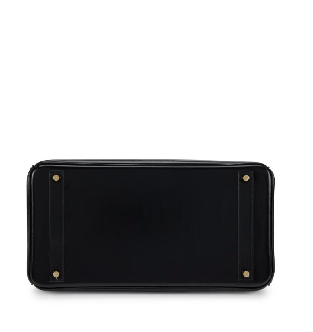 Birkin 40 Black Box Ghw Handbags