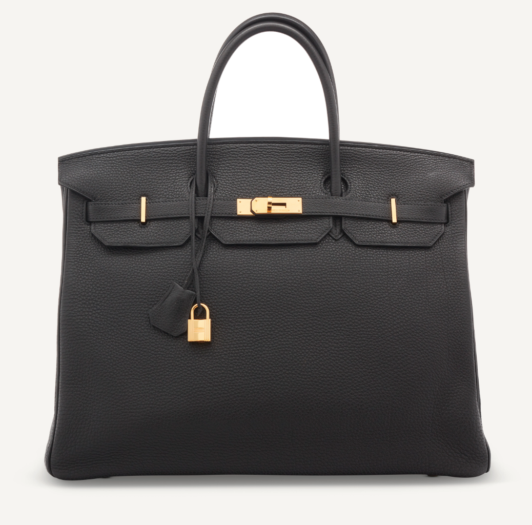 Birkin 40 Black Togo Ghw Handbags