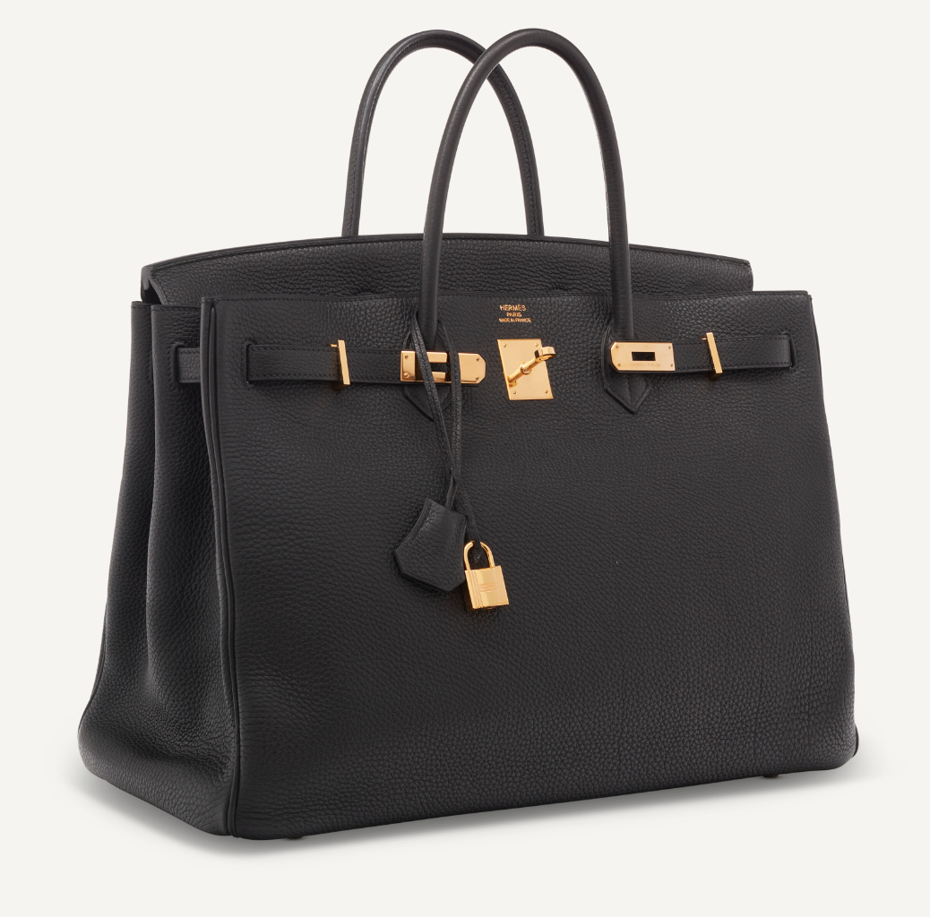 Birkin 40 Black Togo Ghw Handbags