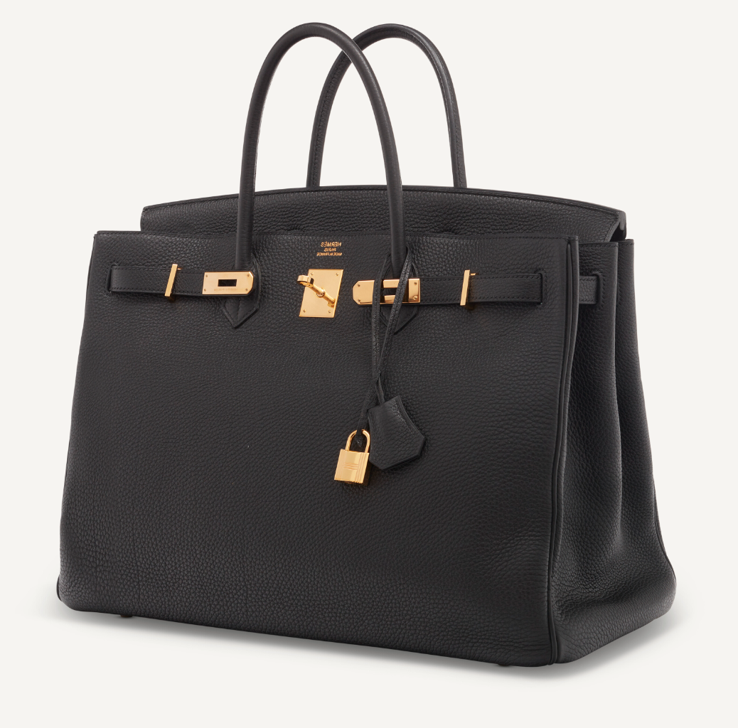 Birkin 40 Black Togo Ghw Handbags