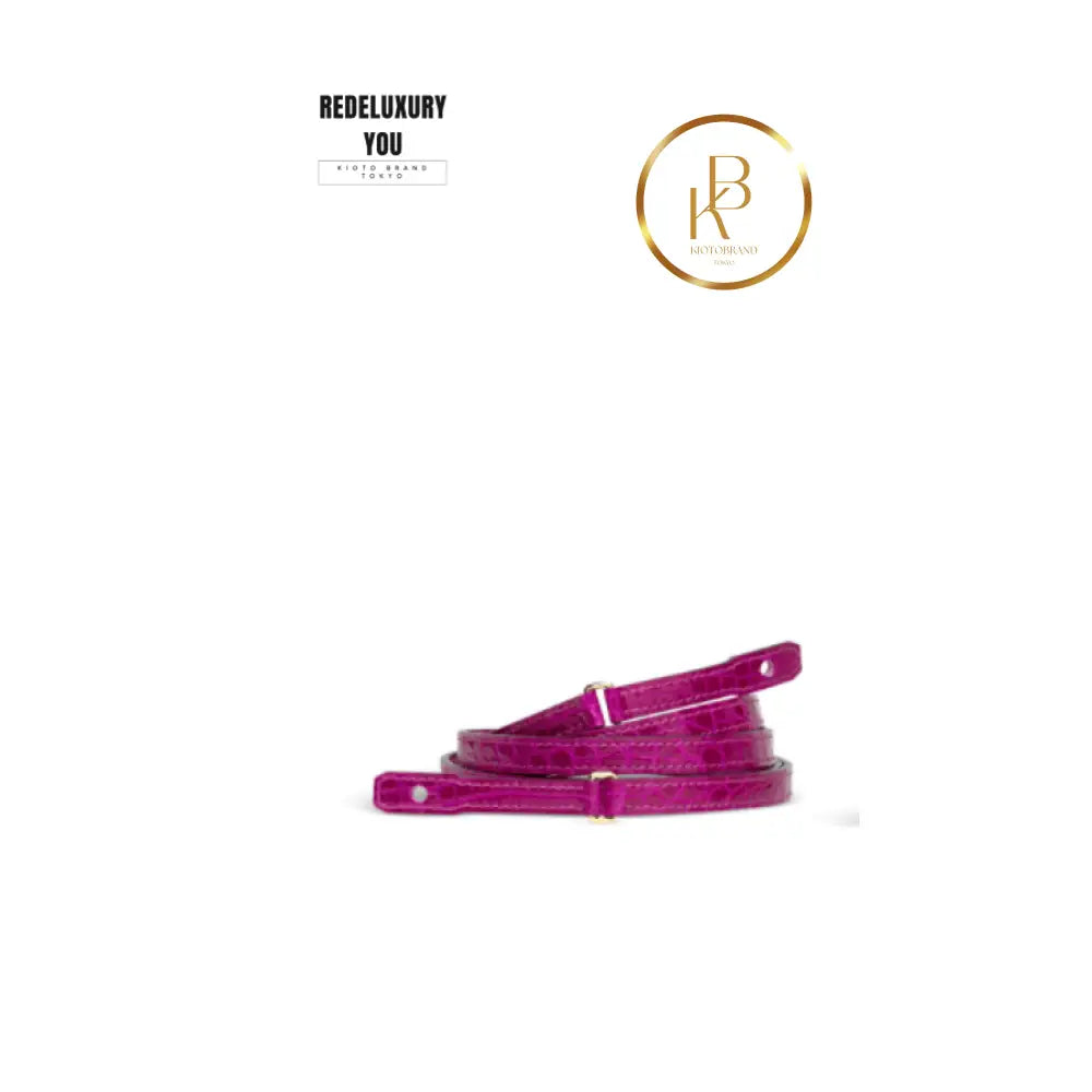 Constance To Go Shiny Rose Pourpre Alligator