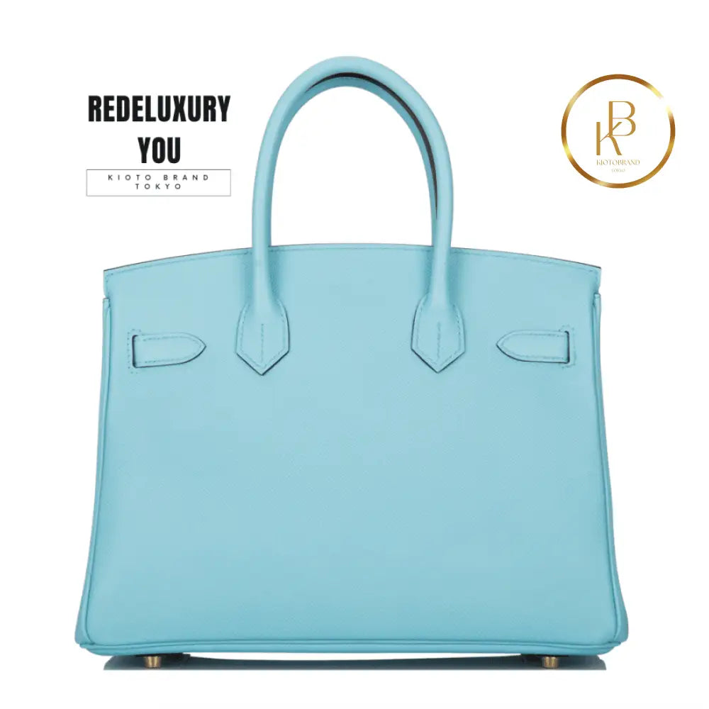 Birkin 30 Bleu Atoll Epsom