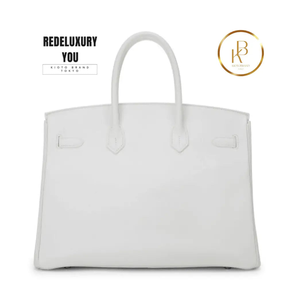 Birkin 35 White Epsom Leather