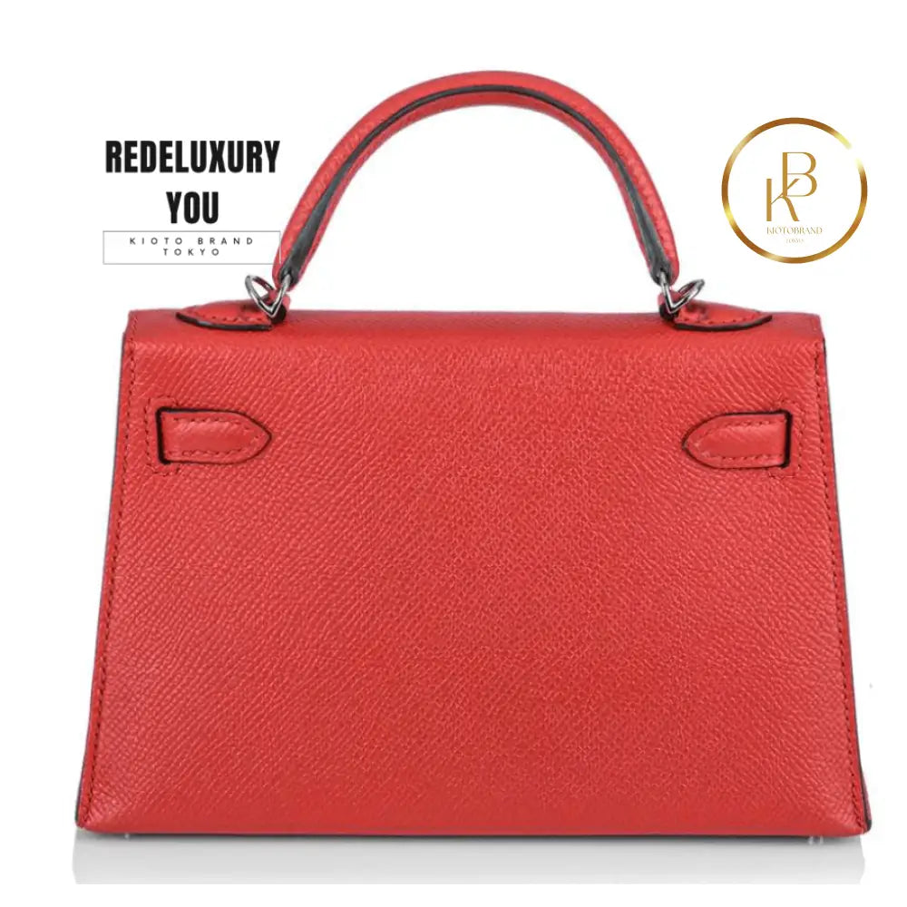 Kelly 20 Ii Sellier Epsom Rouge Tomate
