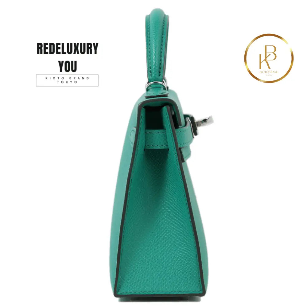 Kelly 20 Mini Ii Vert Jade Epsom