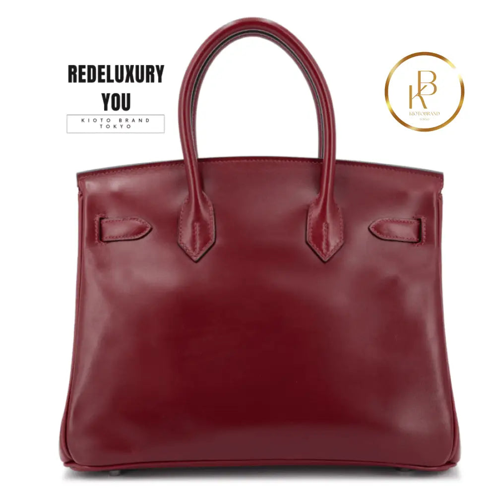 Birkin 30 Rouge Box Calf