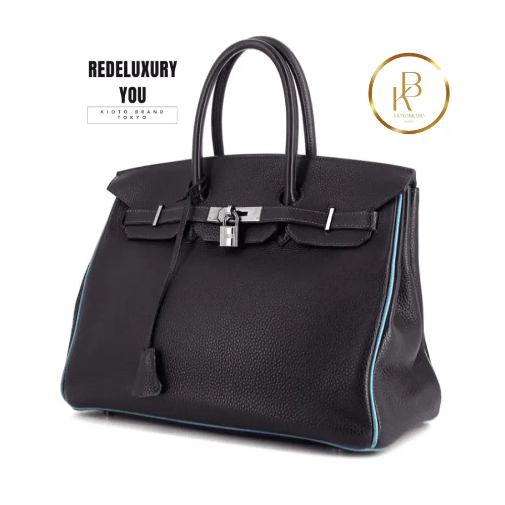 Birkin 35 Indigo/Blue