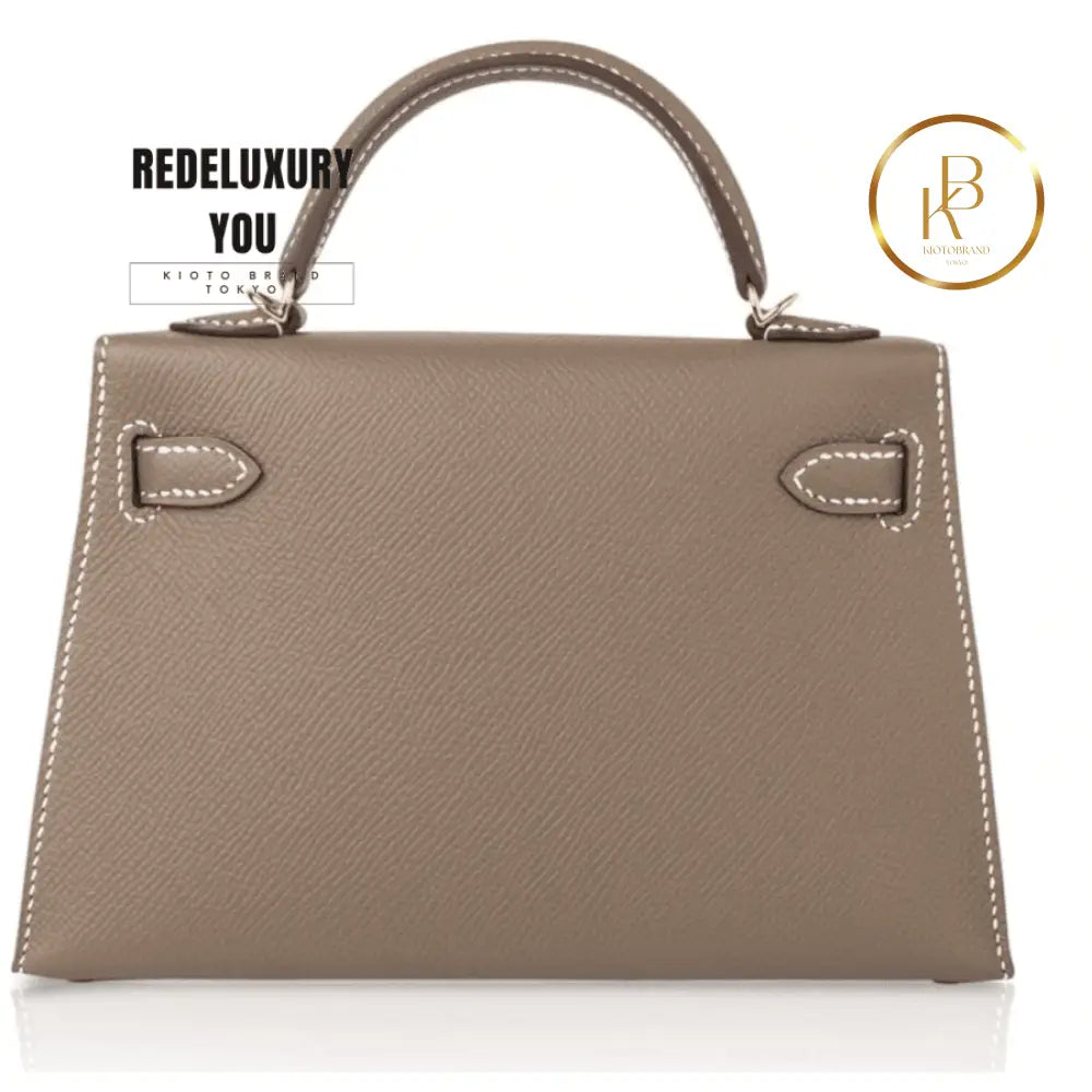 Kelly 20 Mini Sellier Etoupe Limited Edition
