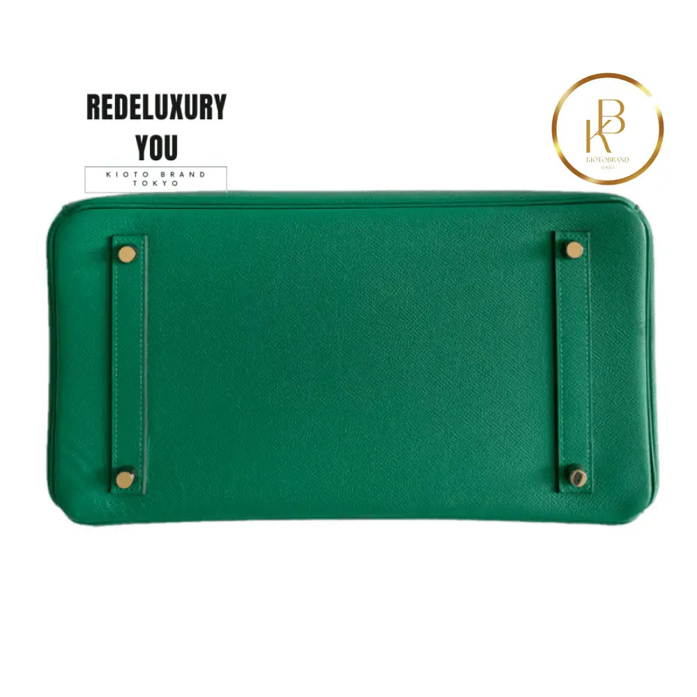 Birkin 25 Vert Vertigo Epsom