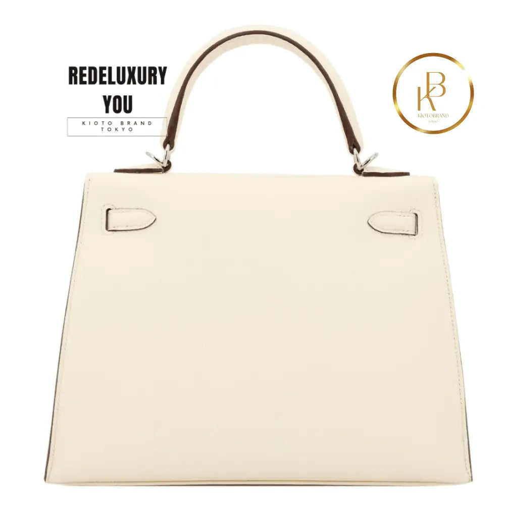Kelly 25 Sellier Nata And Ocre