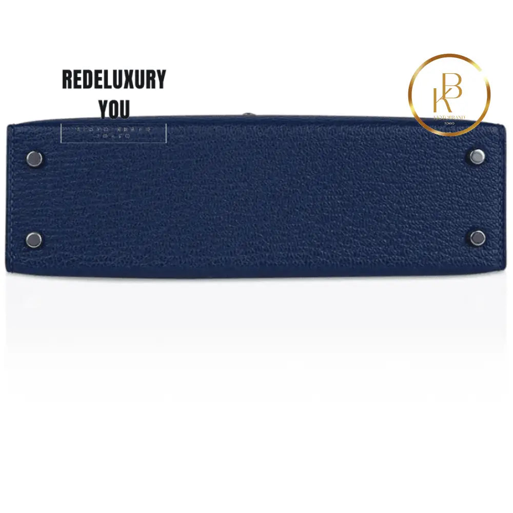Kelly 20 Sellier Mini Deep Bleu