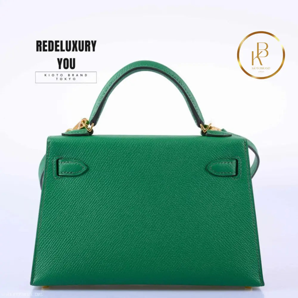 Kelly 20 Mini Ii Sellier Cactus Gold