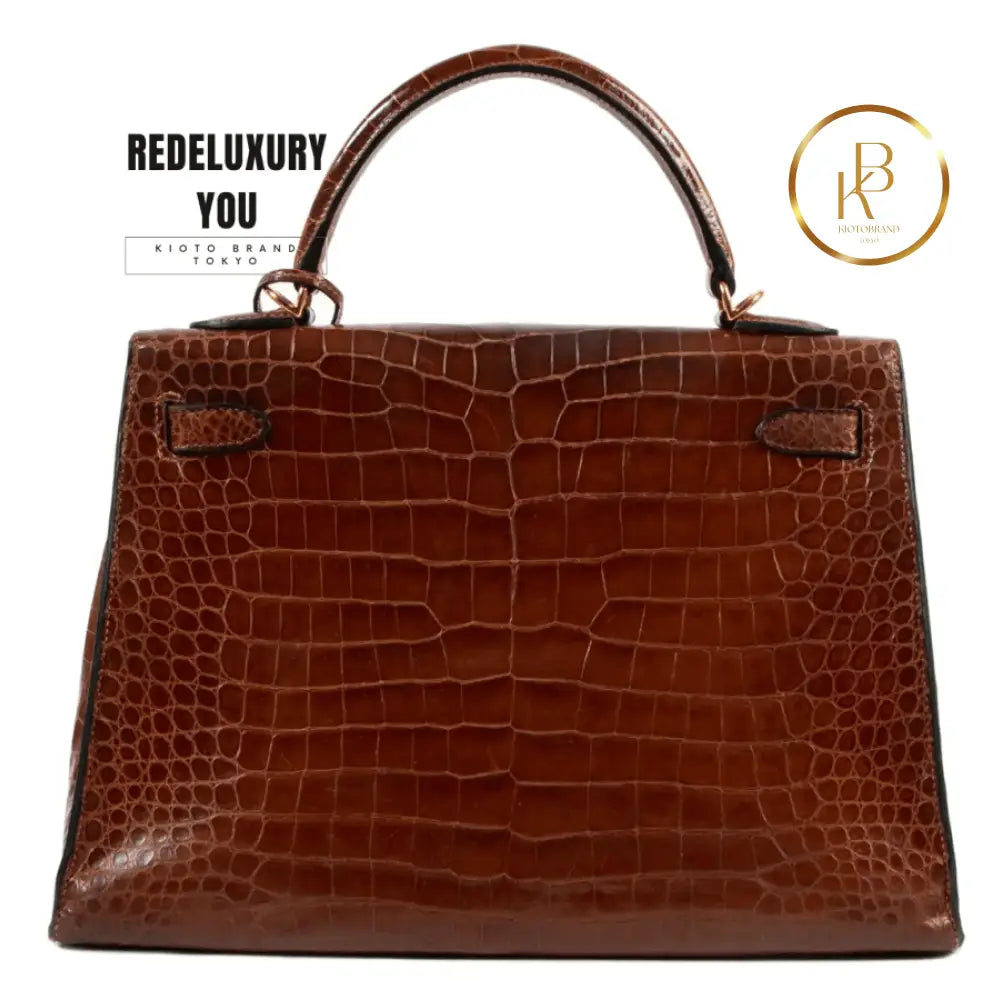 Kelly 32 Miel Crocodile Ghw