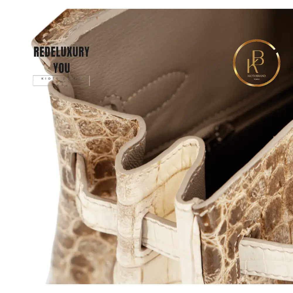 Birkin 30 Himalaya Matte Nile Croc