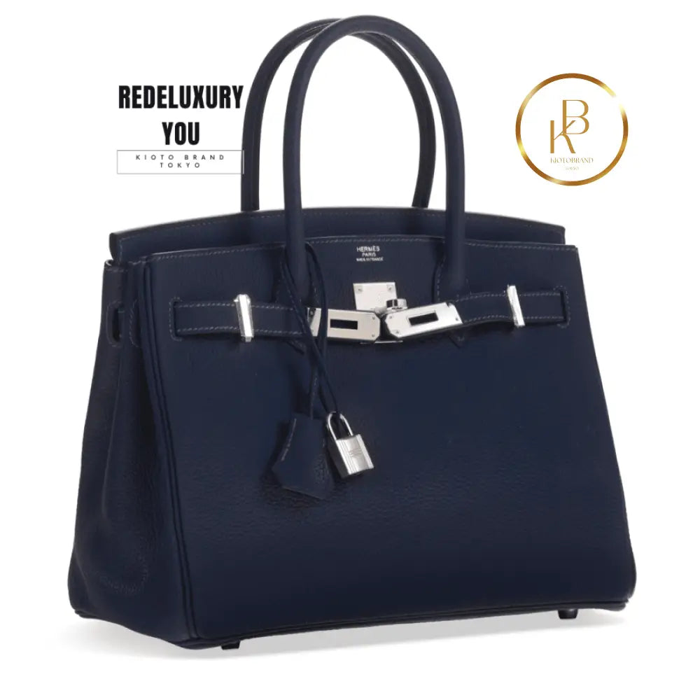 Birkin 30 Bleu Nuit Togo
