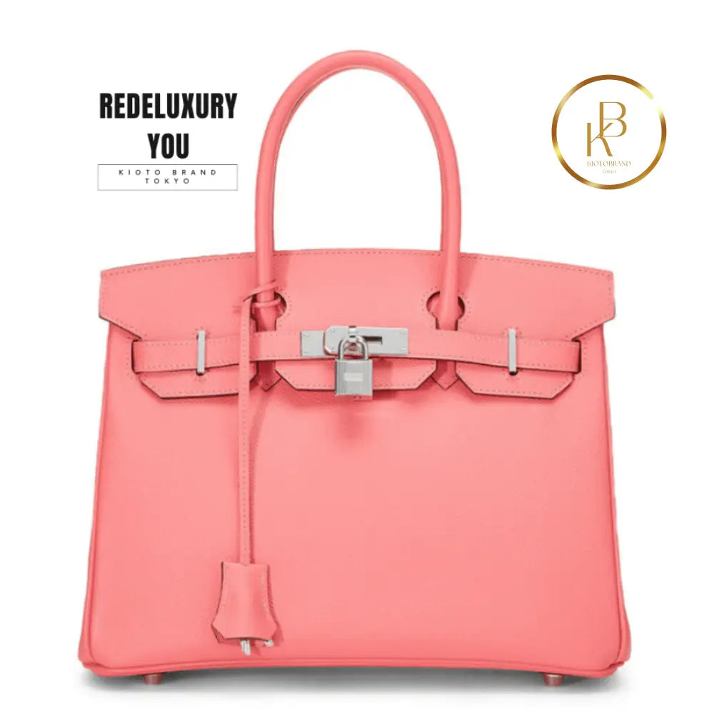 Birkin 30 Rose Azalee Epsom