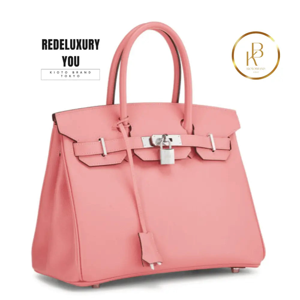 Birkin 30 Rose Azalee Epsom
