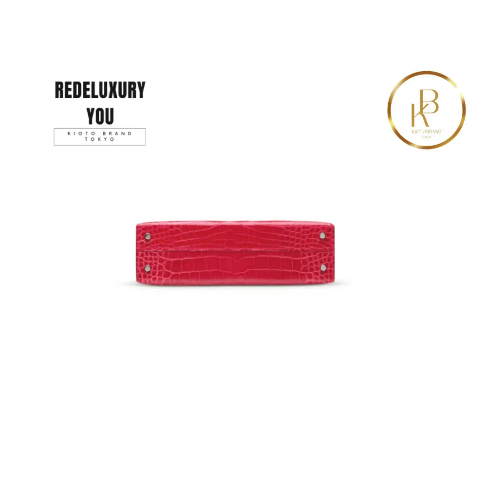 Kelly 20 Mini Shiny Rose Extreme Alligator
