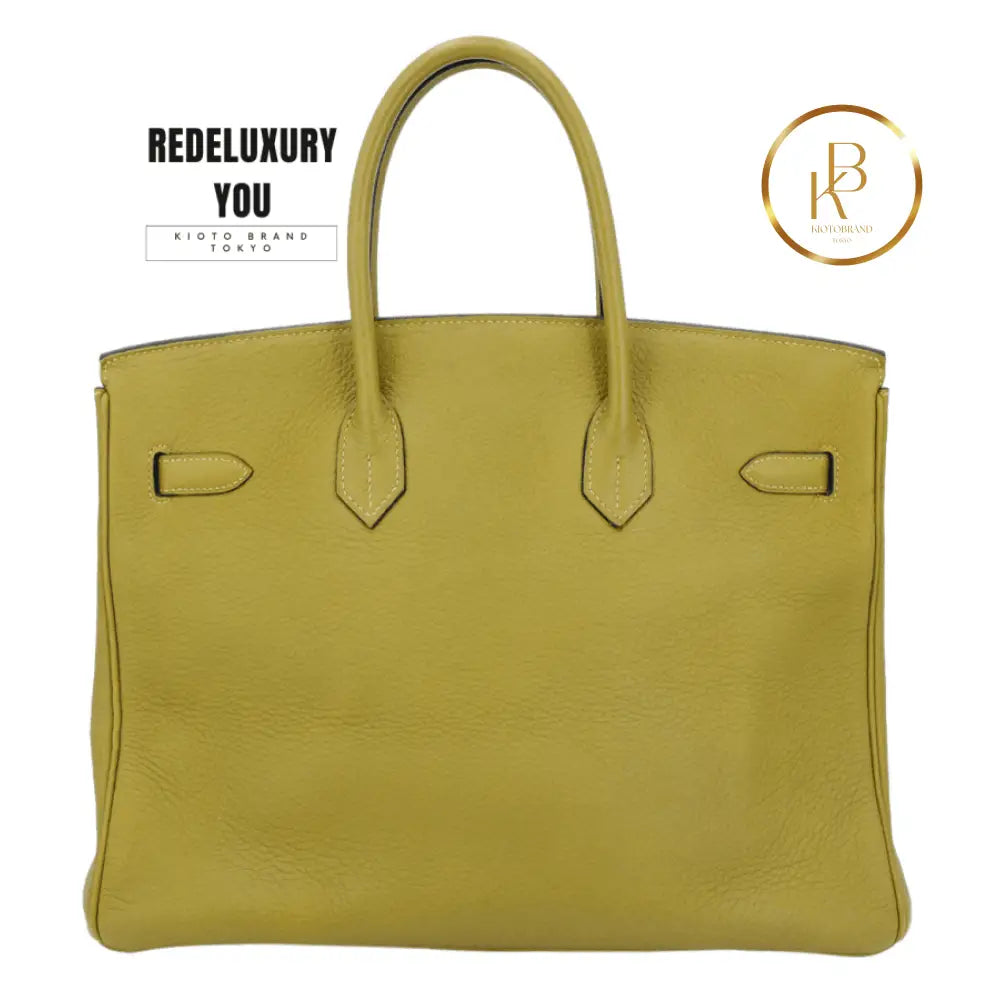 Birkin 35 Chartreuse Togo