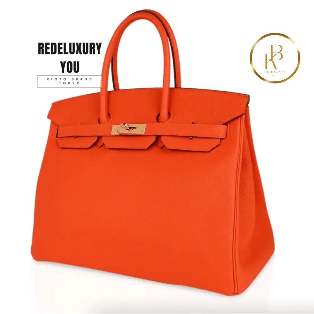 Birkin 35 Feu Orange